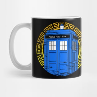 Circle Tardis Mug